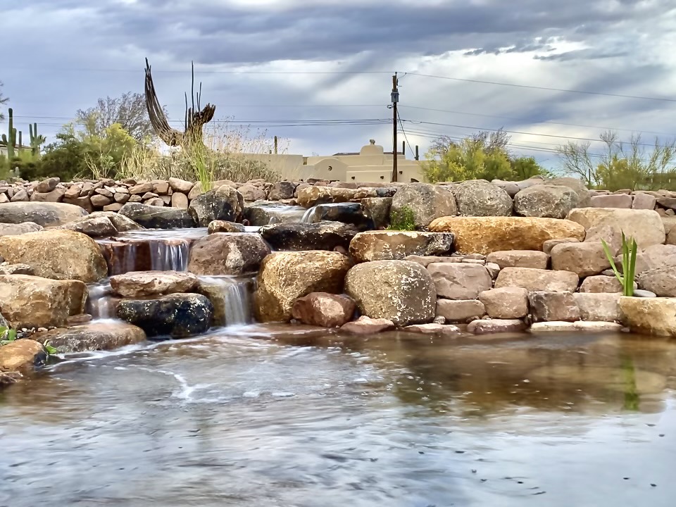 Superstition Mountains Koi Pond