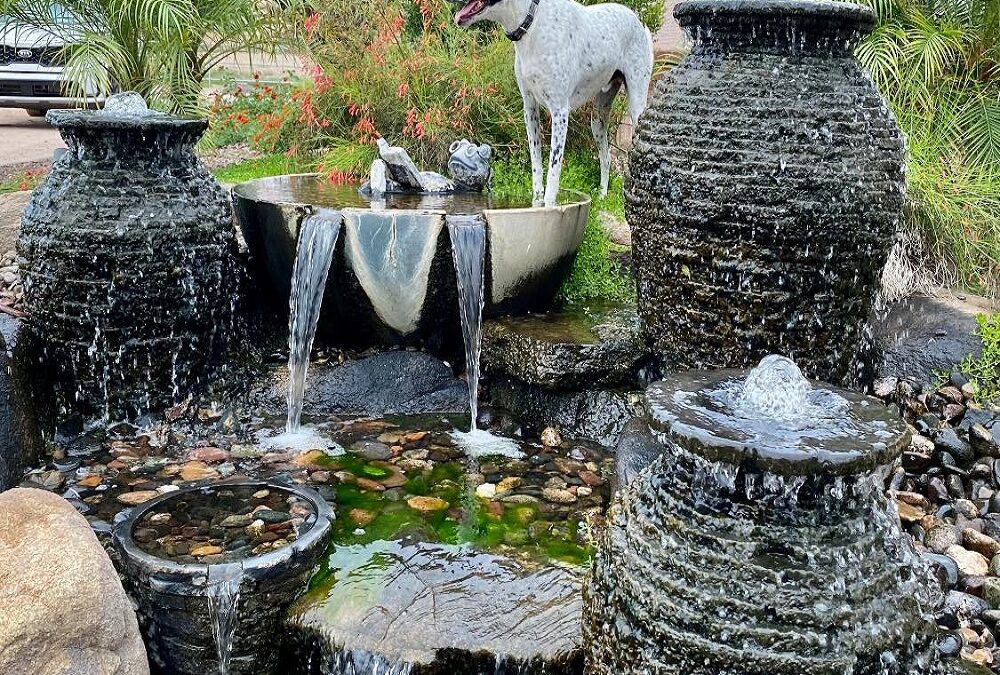 Fountain Installation in Scottsdale Az